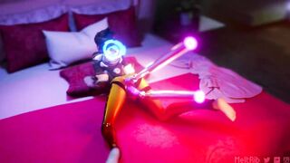 Overwatch Tracer and Widowmaker