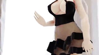 MMD White Yowane Haku