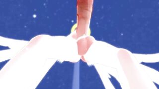 3D MMD Futanari Pole Dance
