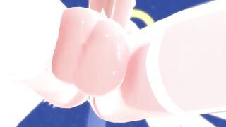 3D MMD Futanari Pole Dance