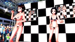 ritsuko&azusa sex dance