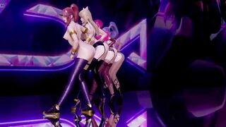 R18-MMD Stellar - Marionette KDA Girls Nude Dance