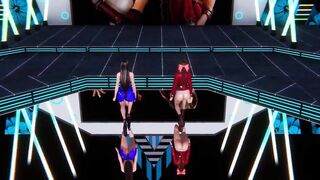 R18-MMD GIRLS DAY - SOMETHING Tifa Aerith EroticDance