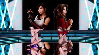R18-MMD GIRLS DAY - SOMETHING Tifa Aerith EroticDance