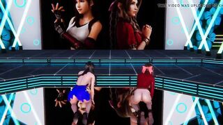 R18-MMD GIRLS DAY - SOMETHING Tifa Aerith EroticDance