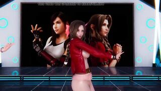 R18-MMD GIRLS DAY - SOMETHING Tifa Aerith EroticDance