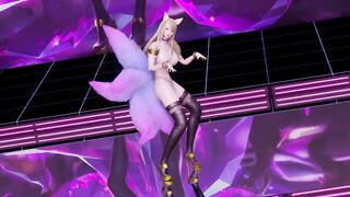 R18-MMD Bestie - Love Options Ahri Uncensored 3D Nude Dance