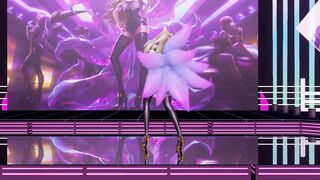R18-MMD Bestie - Love Options Ahri Uncensored 3D Nude Dance