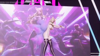 R18-MMD Bestie - Love Options Ahri Uncensored 3D Nude Dance
