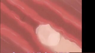 Busty hentai lesbians fucking anal and creampied