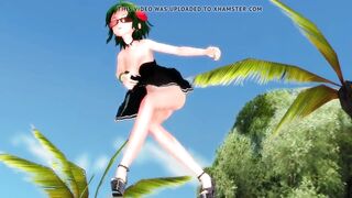 MMD Gumi - Marine Bloomin - dance on the beach