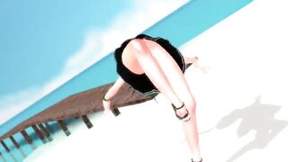 MMD Gumi - Marine Bloomin - dance on the beach