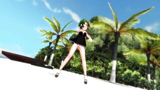 MMD Gumi - Marine Bloomin - dance on the beach