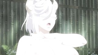 Seven deadly Sins hot tub Scene