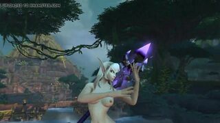 Wow Elf Nude Dance