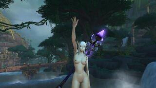 Wow Elf Nude Dance