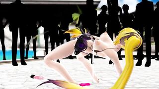 MMD 3D AHEGAO SQIRT DANCE