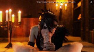 Morrigan Blowjob