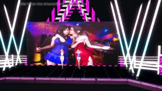R18-MMD T-ara - NumberNine SemiNudeVers. Tifa Purple Aerith