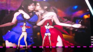 R18-MMD T-ara - NumberNine SemiNudeVers. Tifa Purple Aerith