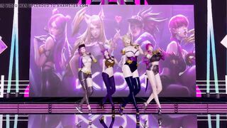 R-18 MMD GirlsDay - Something StripVers. Ahri Akali