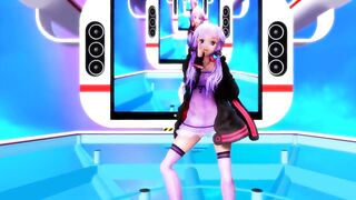 Happy Synthesizer - Yuzuki Yukari MMD R-18