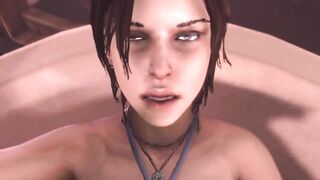 Futa Quiet x Lara Croft
