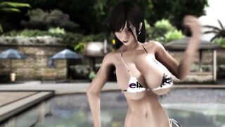 3D MMD Tifa