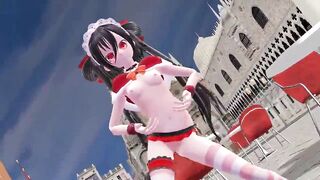 MMD Sexy Babe Small Boobs and Smooth Pussy GV00082