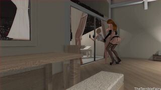 Sasha and Elisabeth by the Window