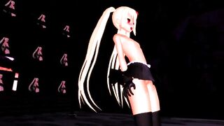 MMD Cutie does Booty Shake with Dildo in Pussy GV00067