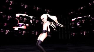 MMD Cutie does Booty Shake with Dildo in Pussy GV00067