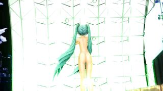 MMD Miku Kawaii Dance On Stage