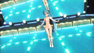 MMD Miku Kawaii Dance On Stage