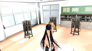 MMD Two Sexy Cuties Sweet Pussy Views GV00107