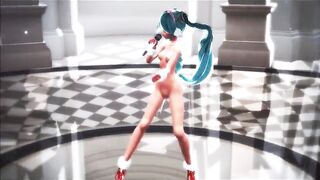 MMD Blue Hair Cutie for Valentines GV00097