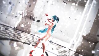 MMD Blue Hair Cutie for Valentines GV00097