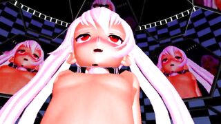 MMD Squirting on a Sybian Sex Machine GV00092