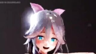 MMD Yamakaze in Black  (Low Quality)