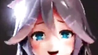 MMD Yamakaze in Black  (Low Quality)