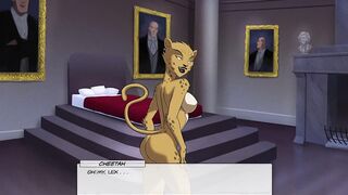 Cheetah Blowjob - Something Unlimited, DC Comics game