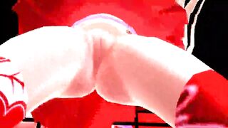 MMD Sexy Cutie in Red Sweet Pussy Views Squirting GV00074