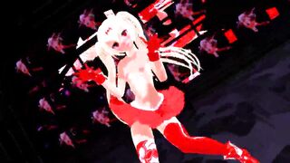 MMD Sexy Cutie in Red Sweet Pussy Views Squirting GV00074