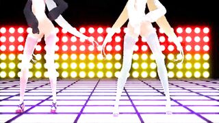 MMD 2 Sweet Cuties Small Boobs Bald Pussy Sweet Ass GV00122