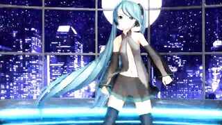 MMD Blue Hair Babe Pierced Nipples Sex Toys Anal GV00118