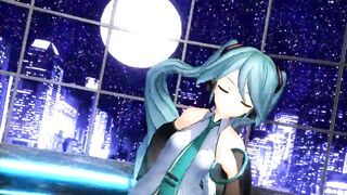 MMD Blue Hair Babe Pierced Nipples Sex Toys Anal GV00118
