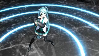 MMD Blue Hair Babe Pierced Nipples Sex Toys Anal GV00118