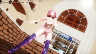 MMD girl with sweet ass