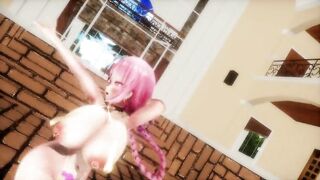 MMD girl with sweet ass