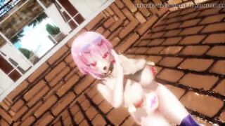 MMD girl with sweet ass